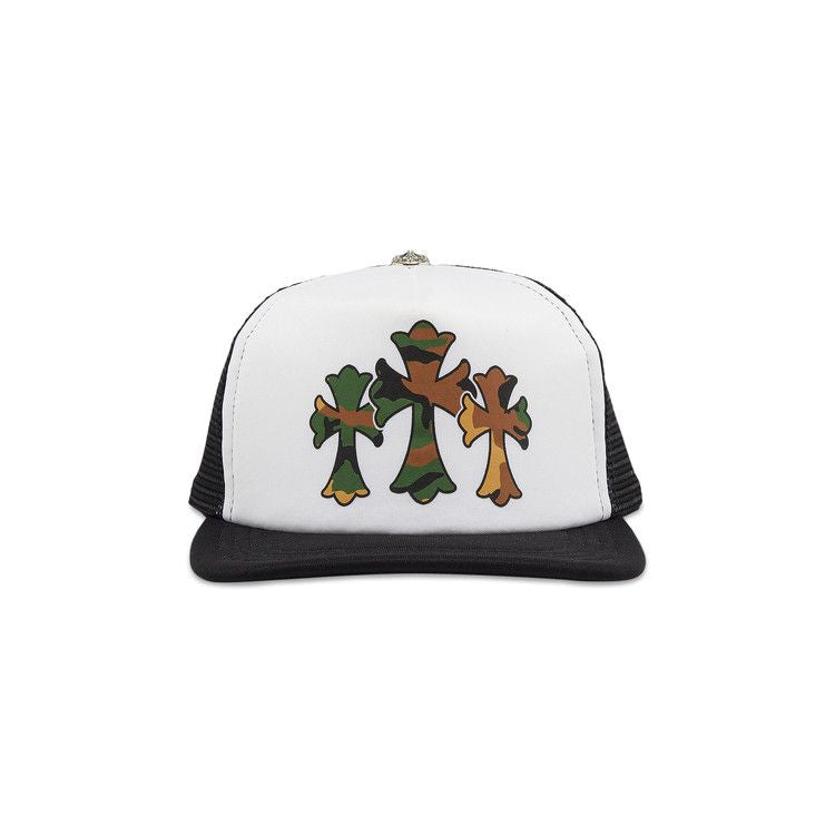 Chrome Hearts Triple Camo Cross Black Cap