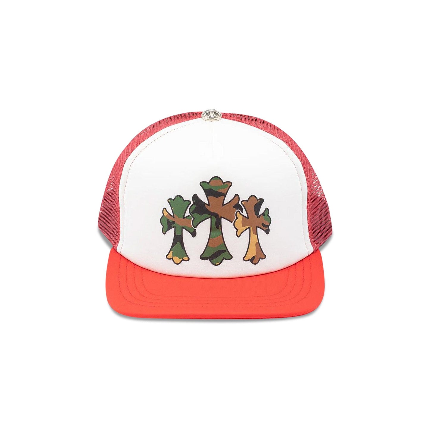 Chrome Hearts Triple Camo Cross Red Cap