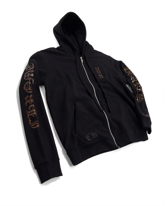 Chrome Hearts 1988 Chocolate Zip Up Hoodie