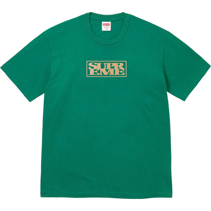Supreme Connect Logo Green Tee
