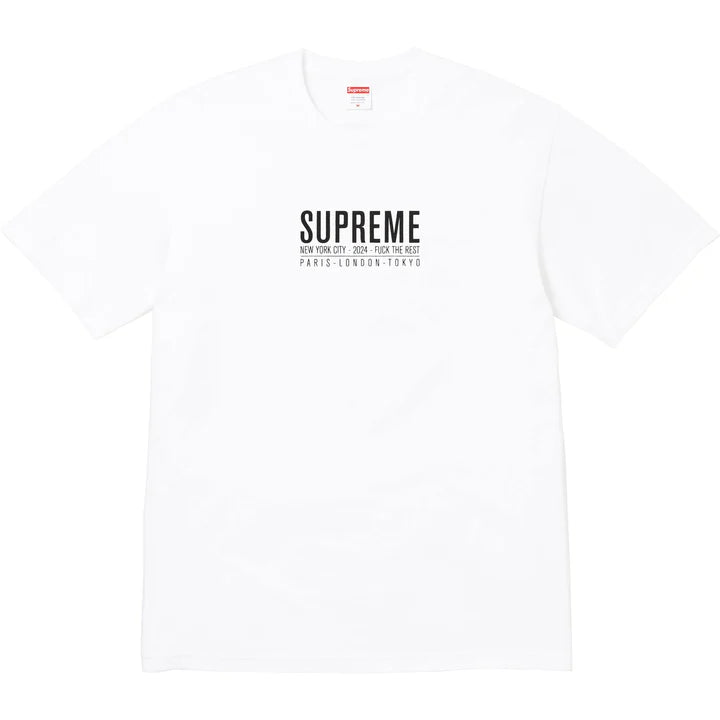 Supreme Paris White Tee