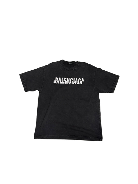 Balenciaga Divided Black Tee