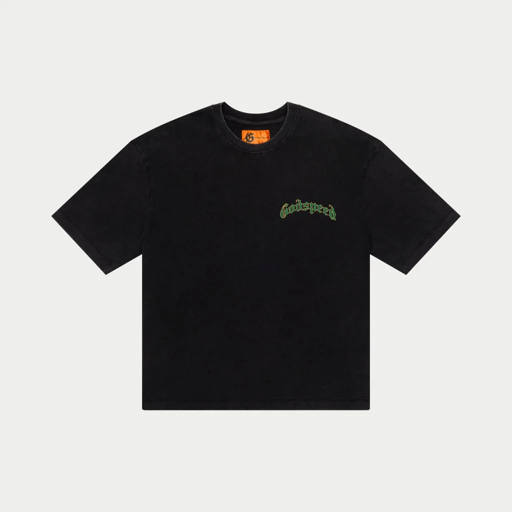 Godspeed Balaclava Szn Black Wash Tee