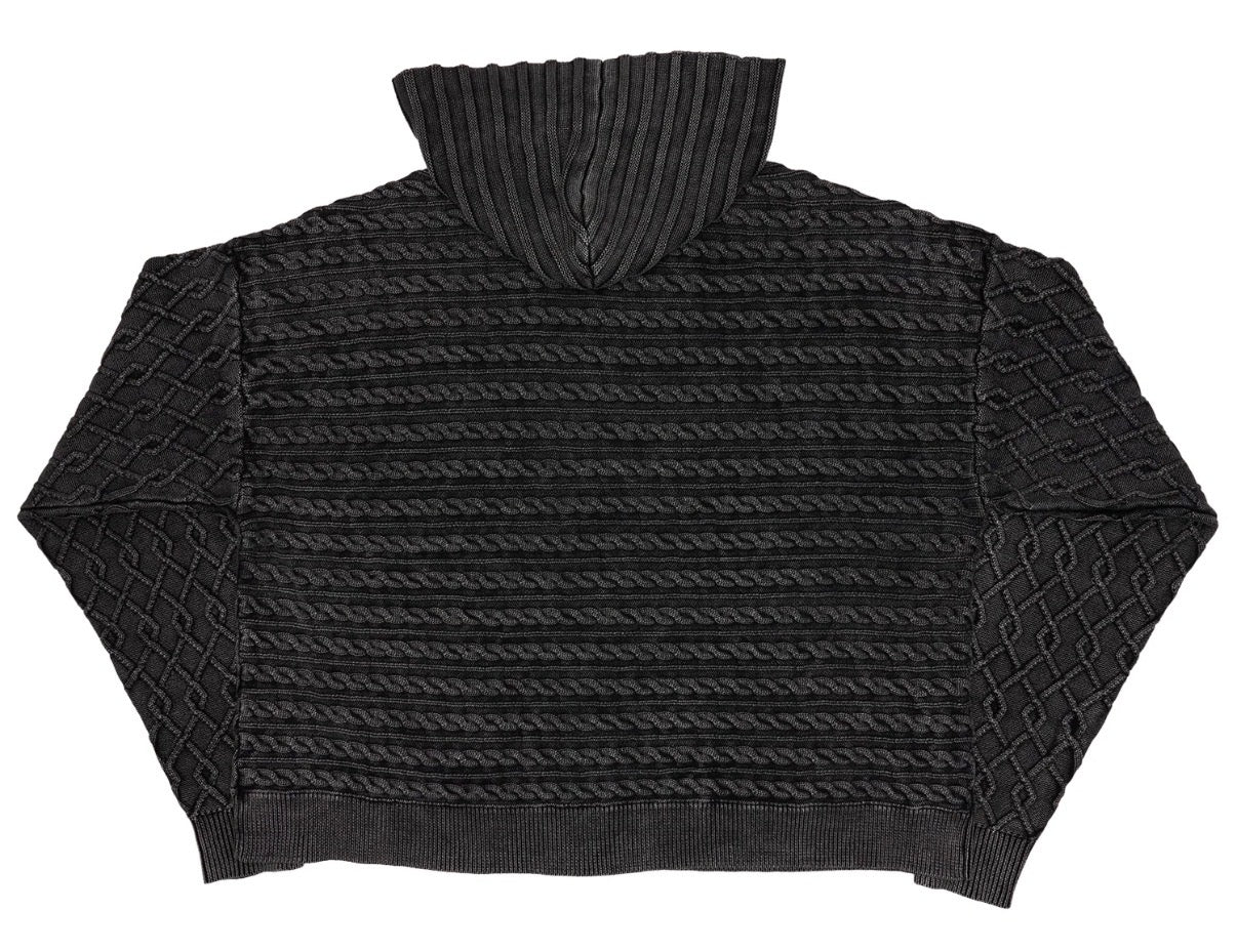 AZVA Chain Knit Hoodie
