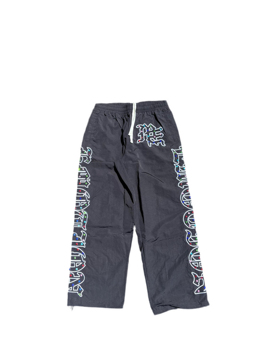 Mixed Emotion ME Rhinestone Nylon Pants