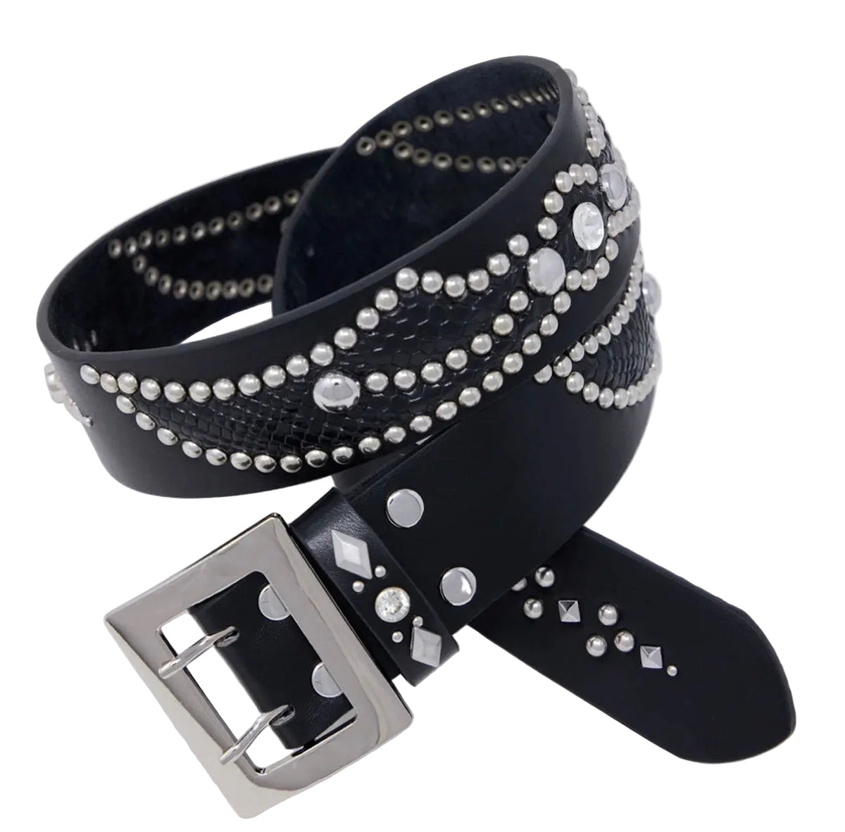 MNML Vintage Python Black Belt