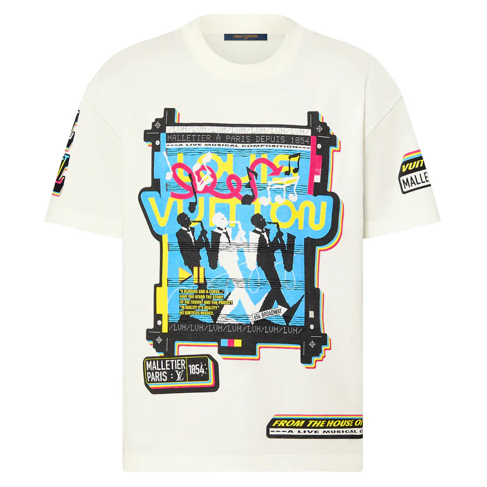 Louis Vuitton Jazz Flyers Tee