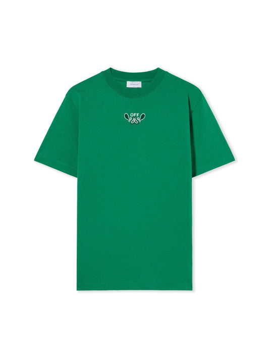 Off White Green Bandana Tee