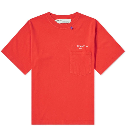 Off-White Red Tee