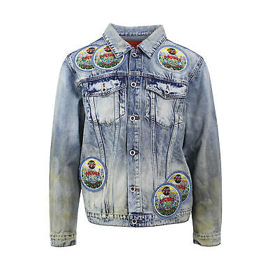 WDW Indigo Acid Sphere denim Jacket