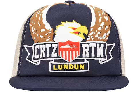 Corteiz Dipset Navy Trucker Cap