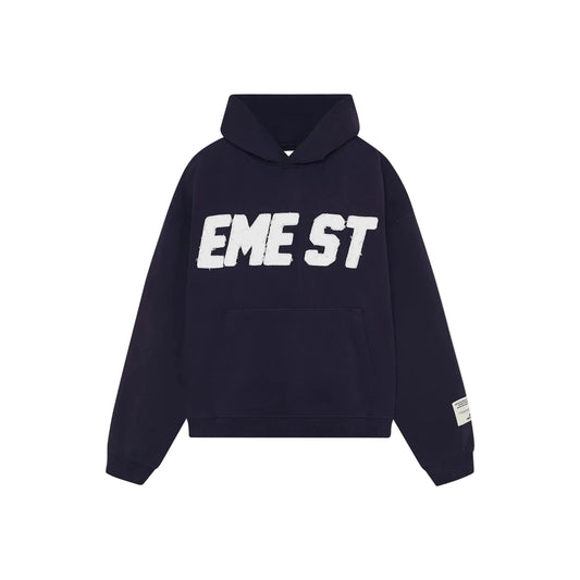 Eme Studios Class 3A Navy Oversized Hoodie