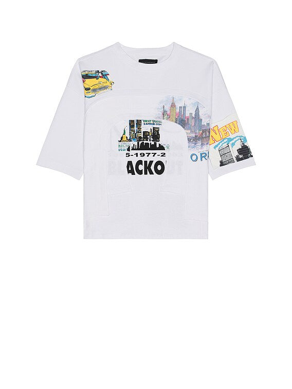 Who Decides War Arched Collage Short Sleeve