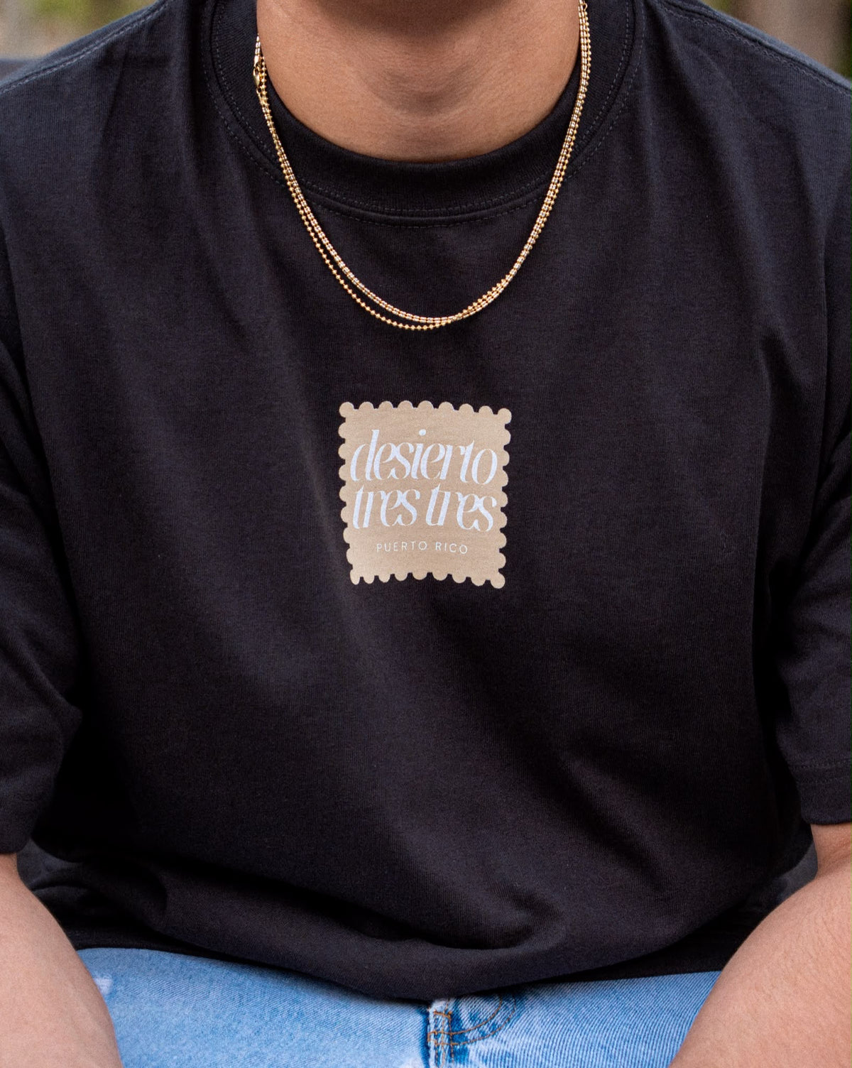 Desierto Tres Tres Genesis Black Tee
