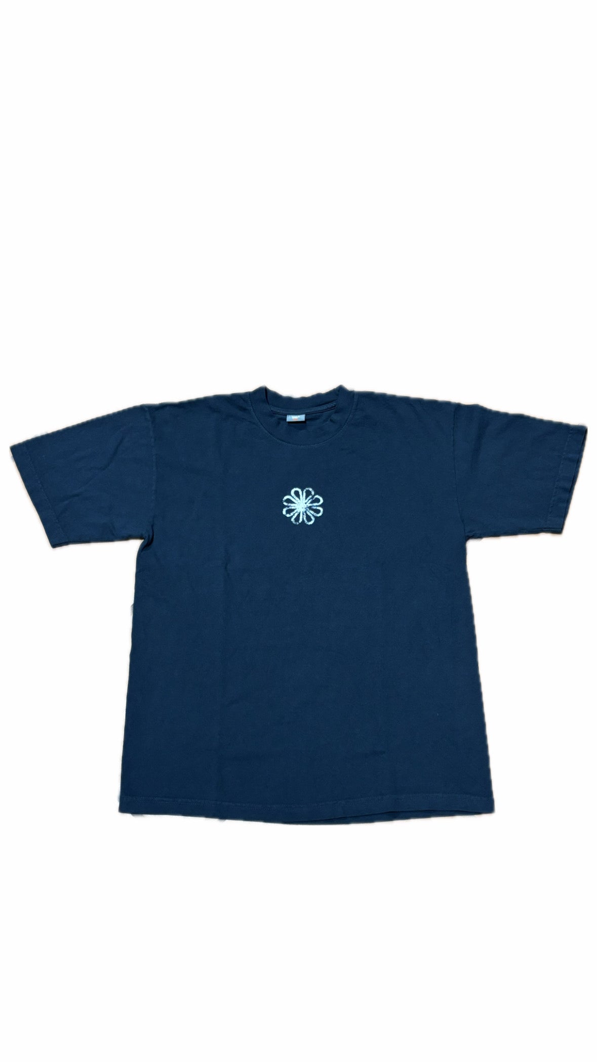 Made in Effort Flower Navy Tee