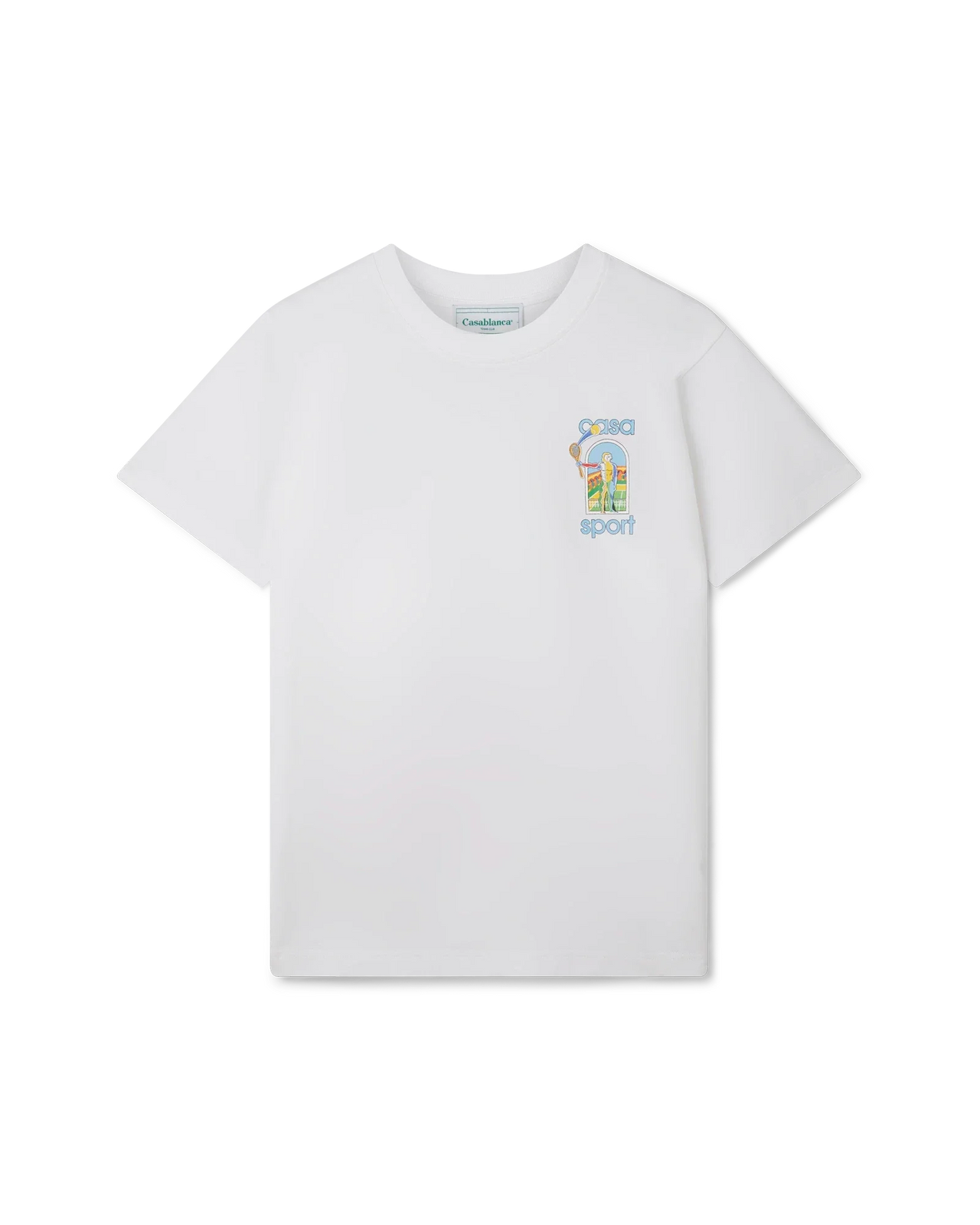 Casablanca Le Jue Colore White Tee