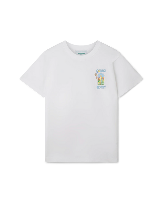 Casablanca Le Jue Colore White Tee