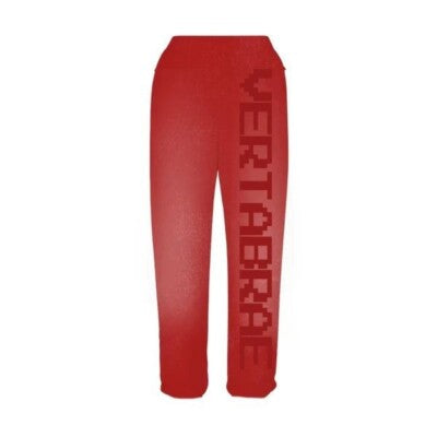 Vertabrae Red Sweatpants