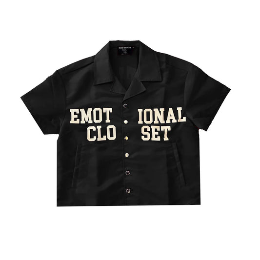 Mixed Emotion Black “Backyard” Nylon Set