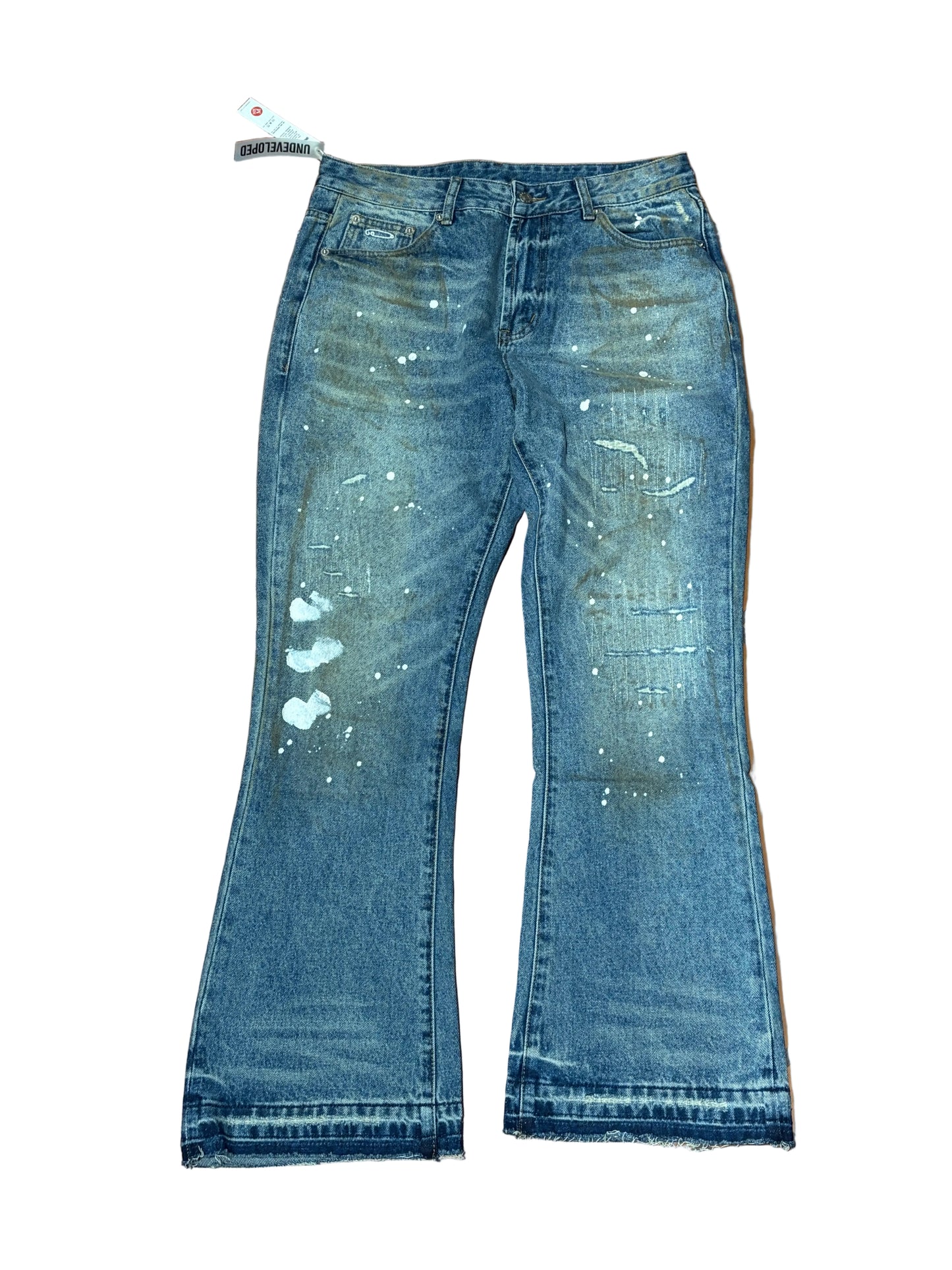 Undeveloped Dirty Flare Denim