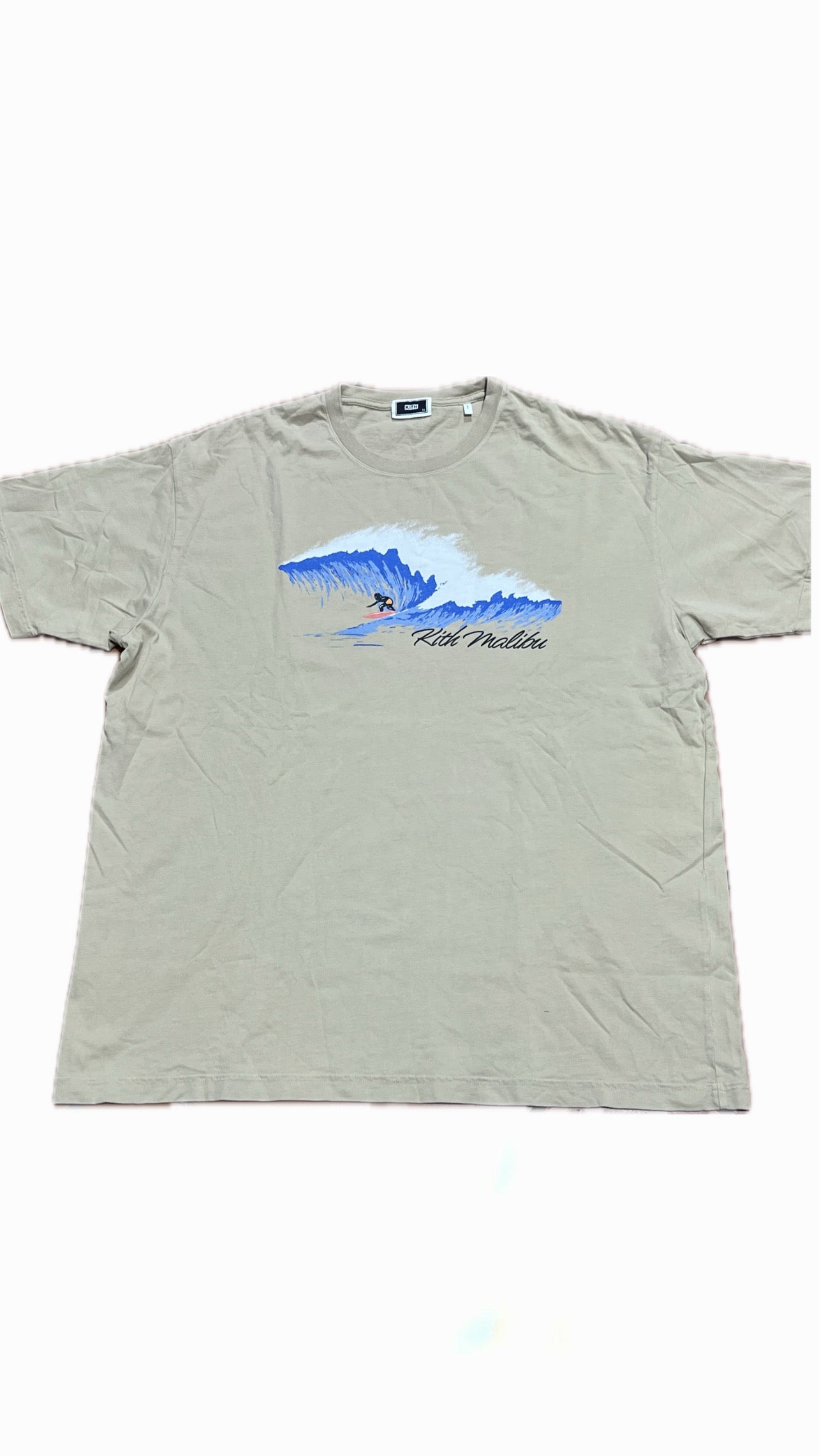 Kith Malibu Surfing Cream Tee