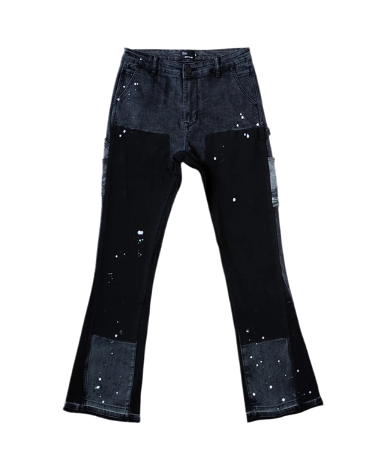 EPTM CAMO POCKET FLARED PANTS