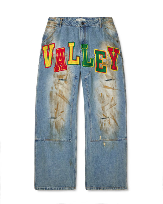 VALE COLLAGE PAINTER PANTS