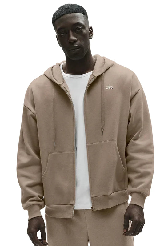 Alo Accolade Full Zip Gravel Set