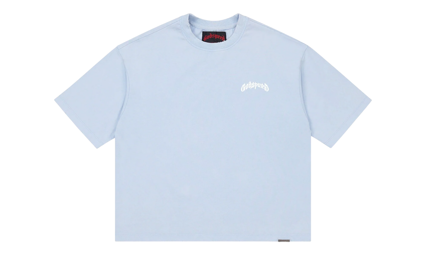 Godspeed Baby Blue Tee