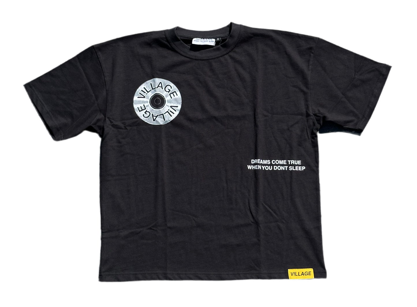 V!LLAGE DREAMS BLACK TEE