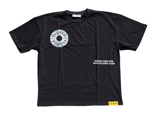 V!LLAGE DREAMS BLACK TEE