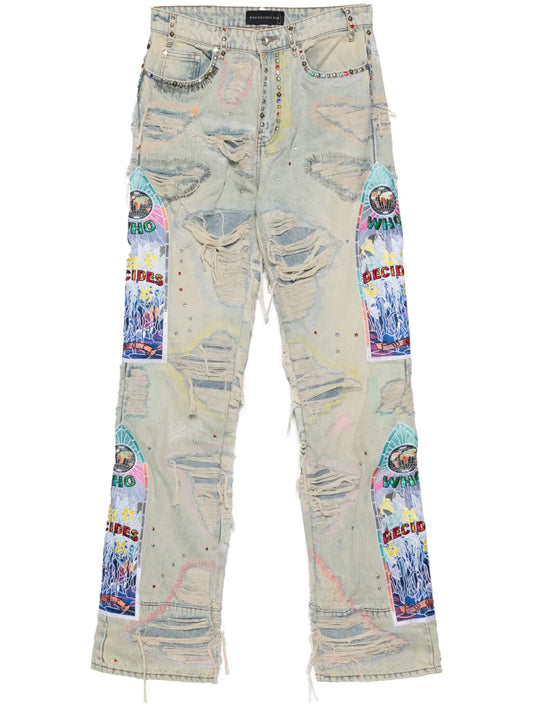 WDW Who Decides War Jeans