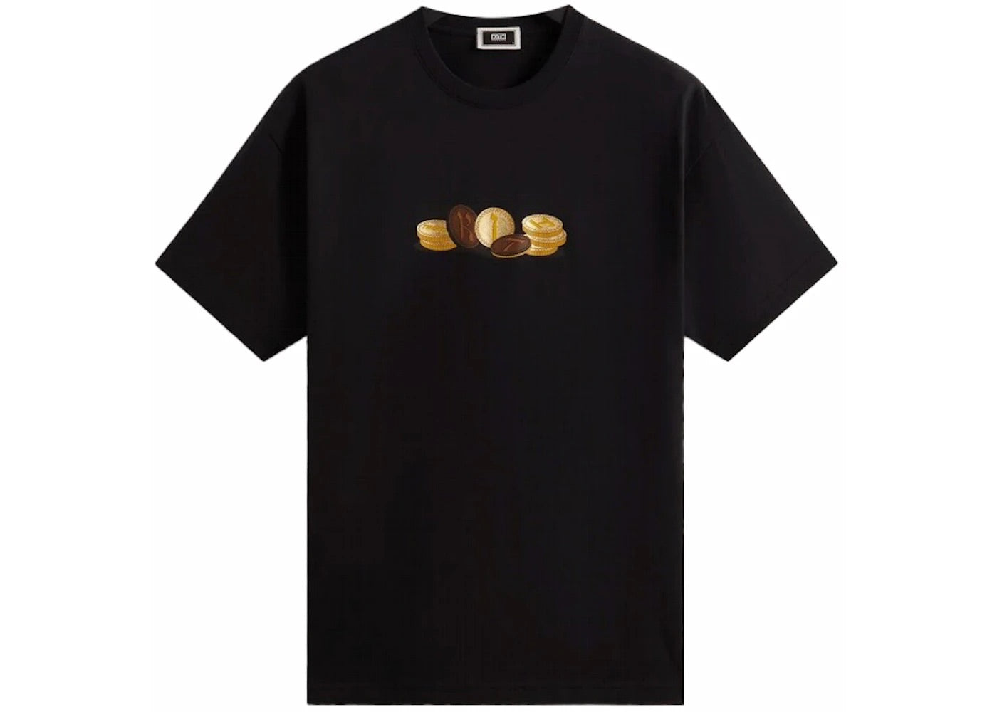 Kith Treats Hanukkah Gelt Coins Black Tee