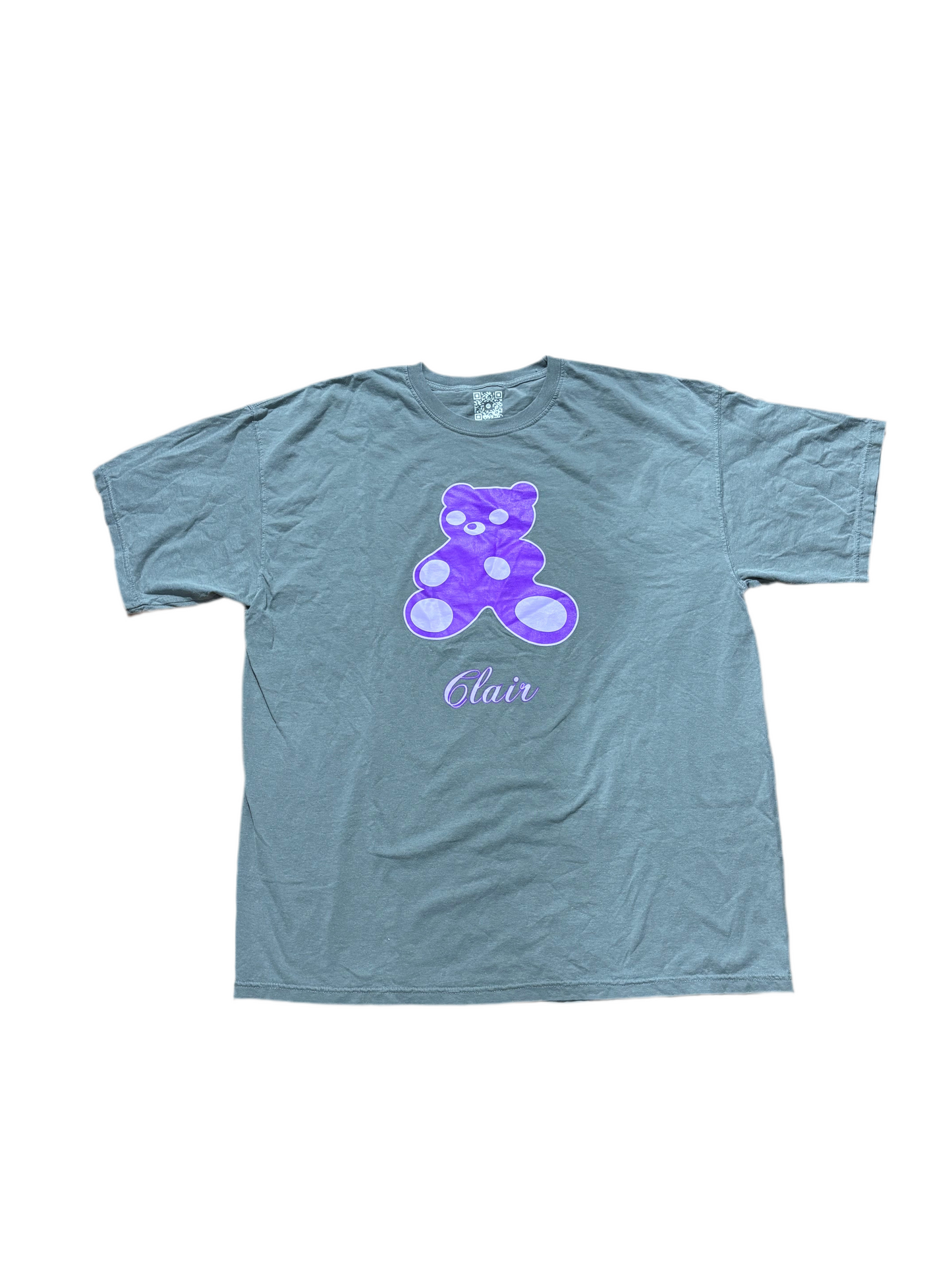 Sinclair Teddy Bear Blue Tee