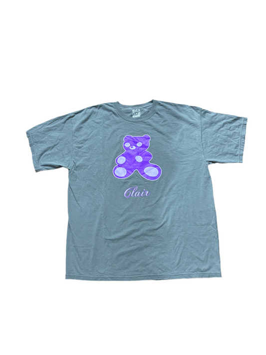 Sinclair Teddy Bear Blue Tee