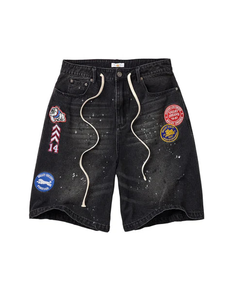 Vale Forever Paradise Jorts Black