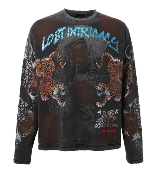 Lost Intricacy Twin Tiger Longsleeve Tee