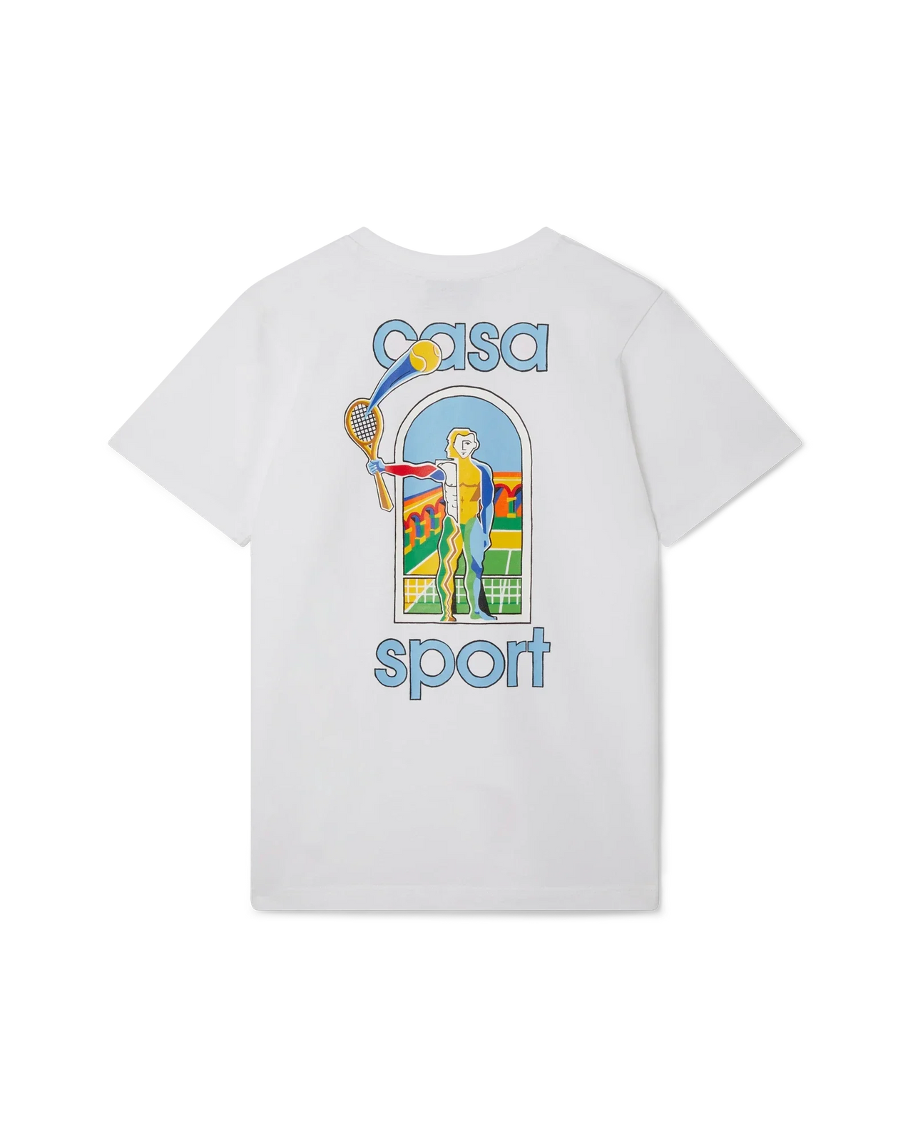 Casablanca Le Jue Colore White Tee