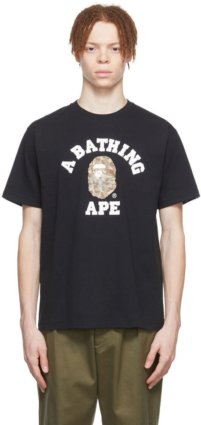 Bape Desert Camo College Tee