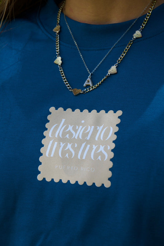 Desierto Tres Tres Genesis Blue Tee (Women's)
