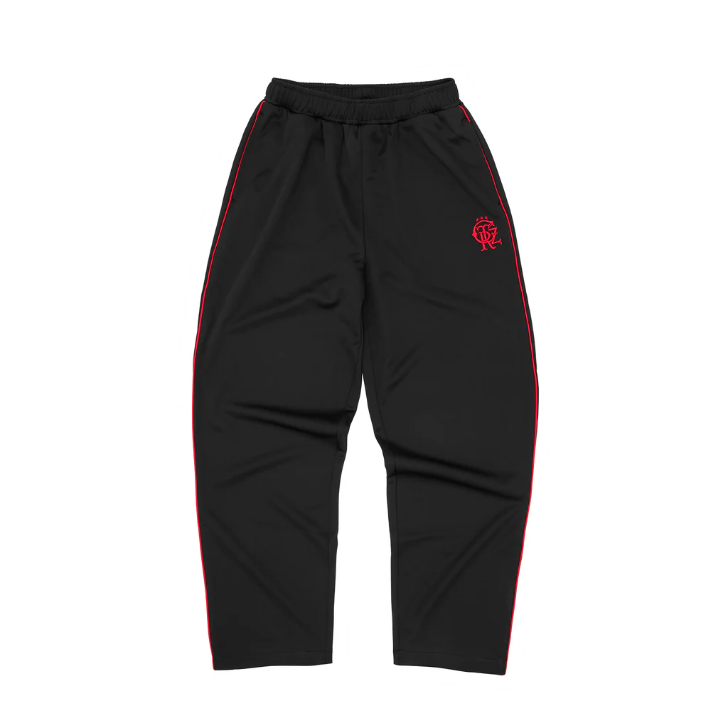 Corteiz 3 Star Crest Black/Red Set