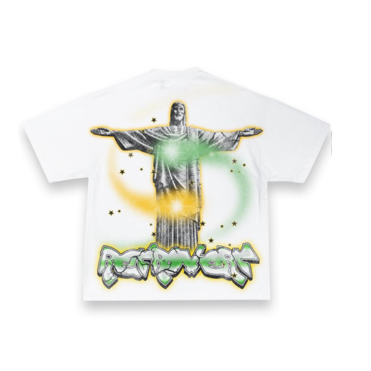 RETROVERT BRAZIL TEE - WHITE