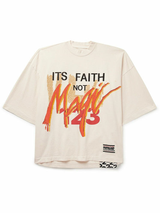 RRR123's 'Its Faith Not Magic' Tee