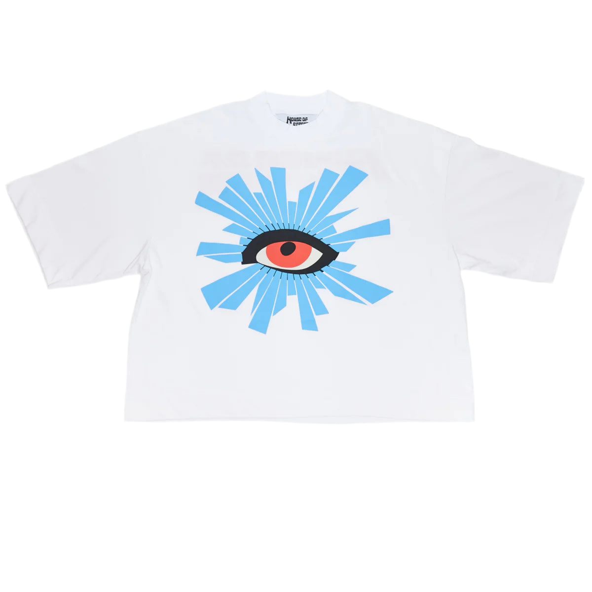 House of Errors All Seeing Eye Oversized White Tee