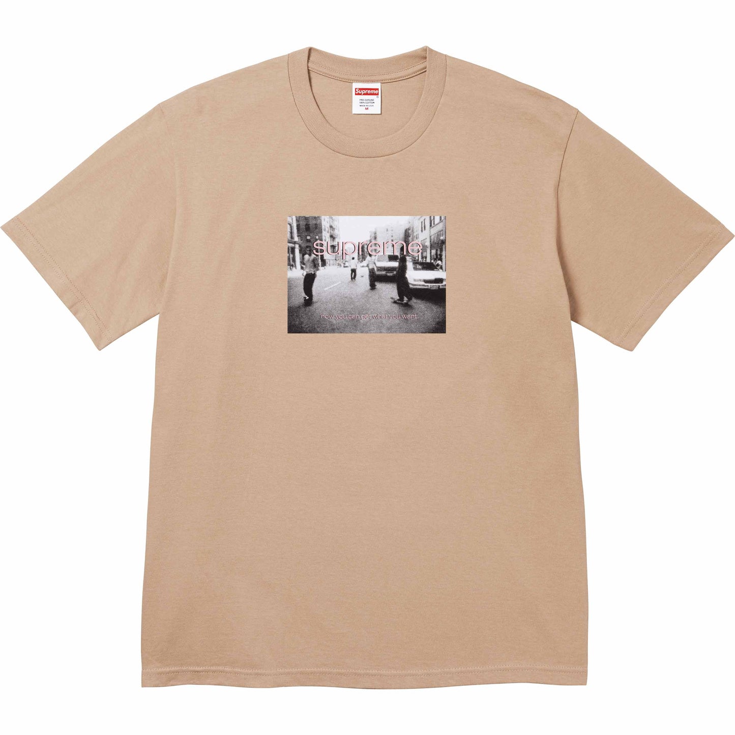 Supreme Clip Khaki Tee