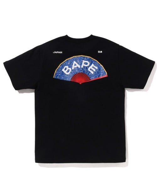 Bape Ape Fan Black Tee