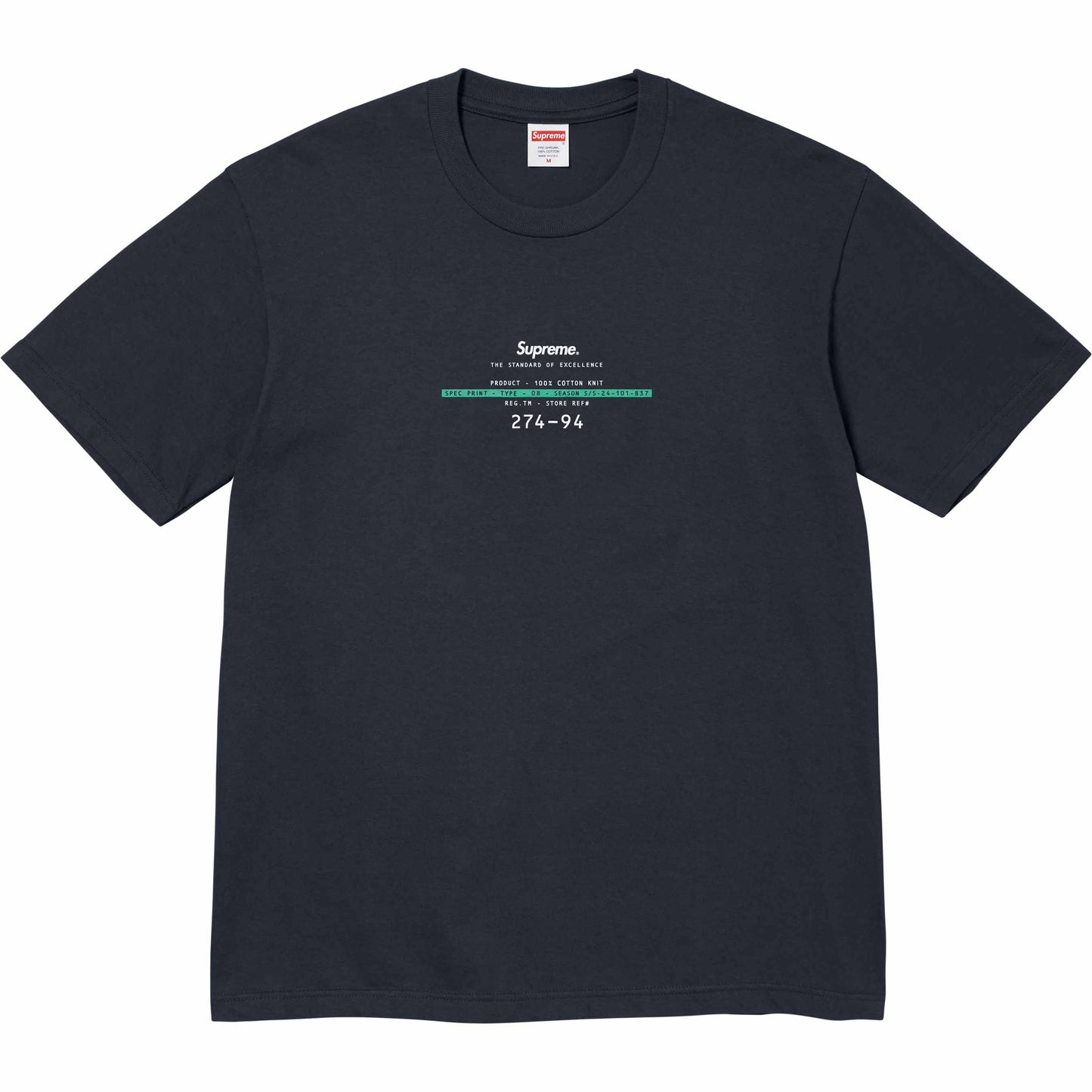 Supreme Standard Navy Tee