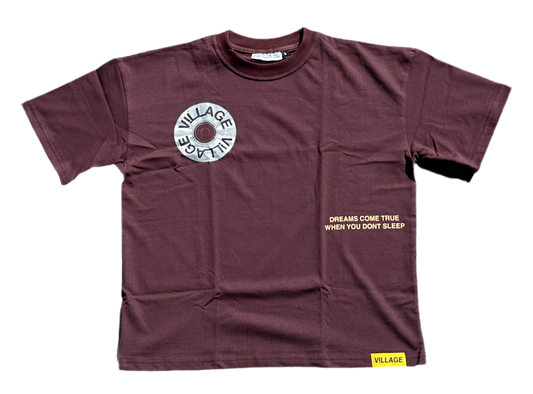 V!LLAGE DREAMS PLUM Tee