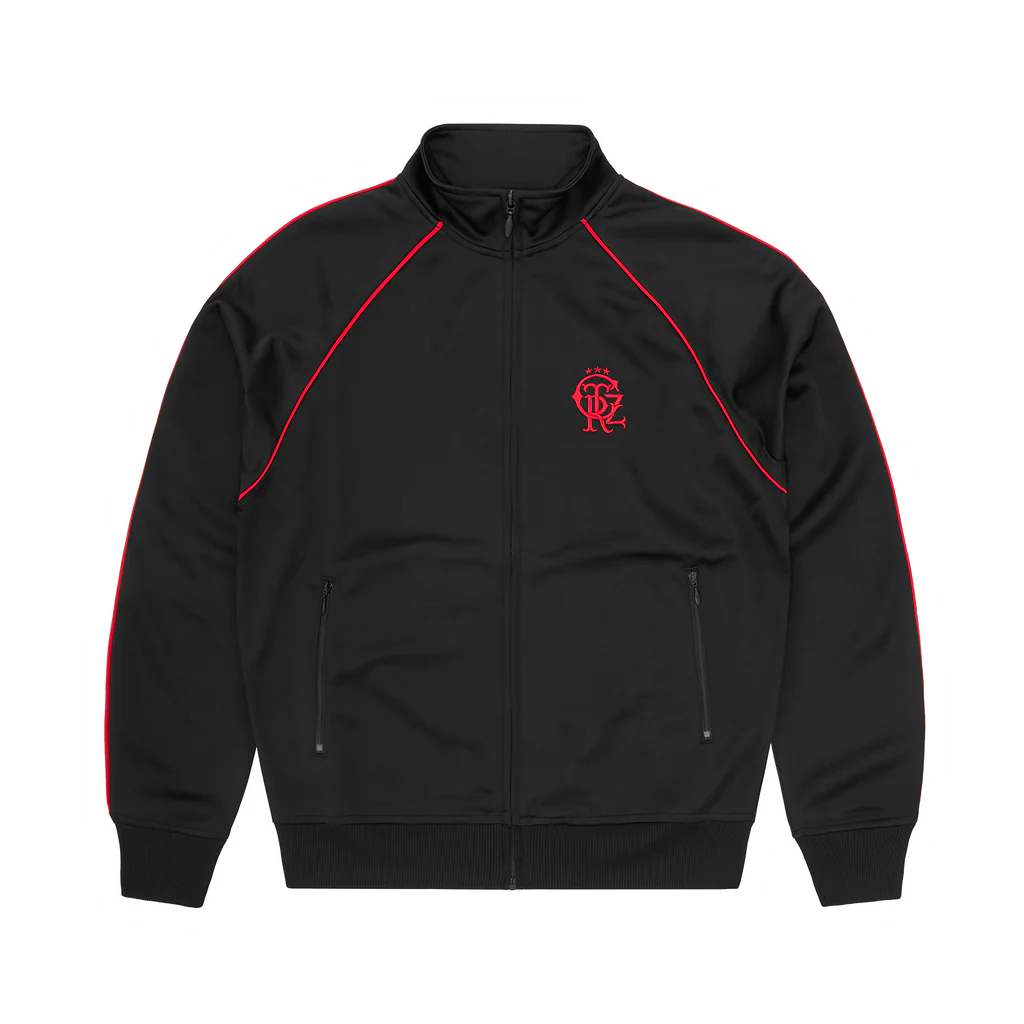 Corteiz 3 Star Crest Black/Red Set