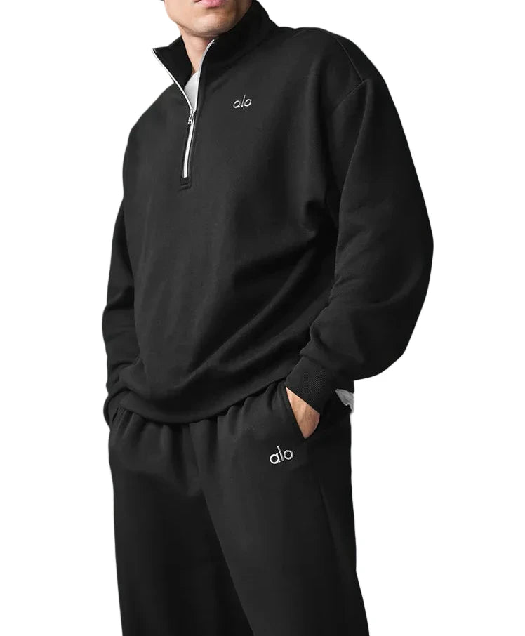 Alo Accolade 1/4 Black Zip